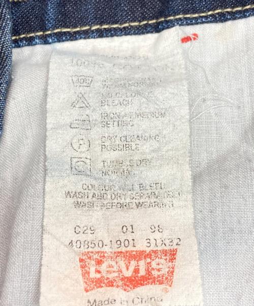 Levi’s SilverTab（リーバイス シルバータブ）Levi’s SilverTab (リーバイス シルバータブ) デニムオーバーオール　40850-1901 インディゴ サイズ:SIZE W31×L32の古着・服飾アイテム