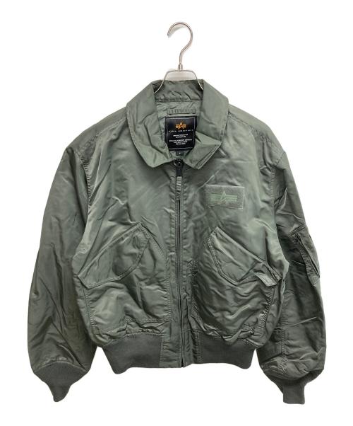 ALPHA（アルファ）ALPHA (アルファ) CWU-36Pフライトジャケット グリーン サイズ:SIZE Lの古着・服飾アイテム