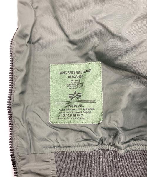 ALPHA（アルファ）ALPHA (アルファ) CWU-36Pフライトジャケット グリーン サイズ:SIZE Lの古着・服飾アイテム