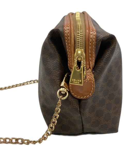 CELINE（セリーヌ）CELINE (セリーヌ) マカダム バニティ ブラウンの古着・服飾アイテム