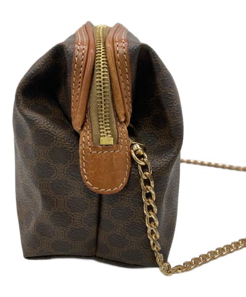 CELINE（セリーヌ）CELINE (セリーヌ) マカダム バニティ ブラウンの古着・服飾アイテム