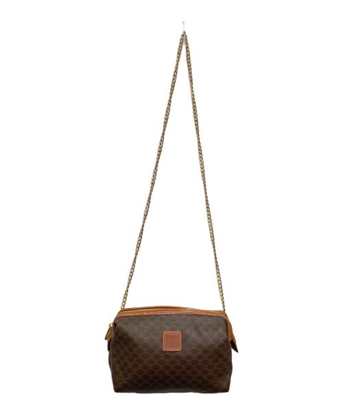 CELINE（セリーヌ）CELINE (セリーヌ) マカダム バニティ ブラウンの古着・服飾アイテム