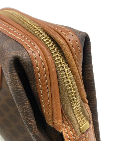 CELINE（セリーヌ）CELINE (セリーヌ) マカダム バニティ ブラウンの古着・服飾アイテム