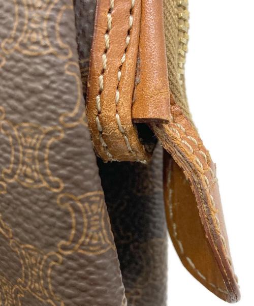 CELINE（セリーヌ）CELINE (セリーヌ) マカダム バニティ ブラウンの古着・服飾アイテム