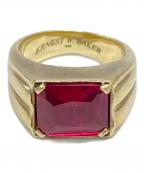 ERNEST W.BAKERアーネストダブルベーカー）の古着「リング」｜ゴールド