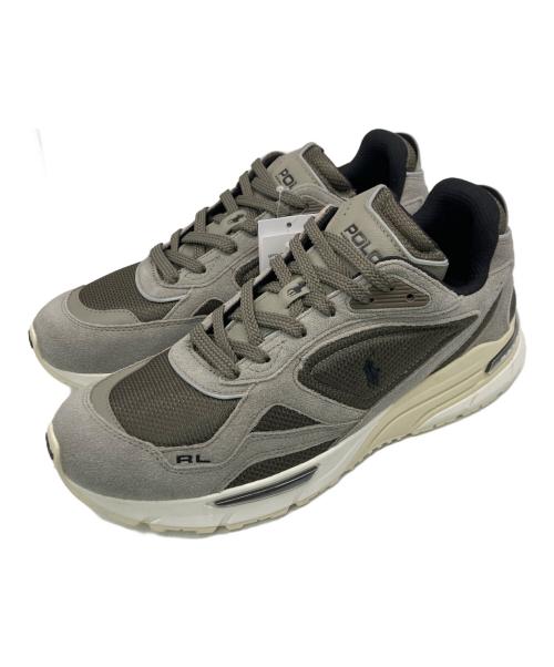 POLO RALPH LAUREN（ポロ・ラルフローレン）POLO RALPH LAUREN (ポロ・ラルフローレン) Trackster 275 Sneaker グレー サイズ:9.5D 未使用品の古着・服飾アイテム