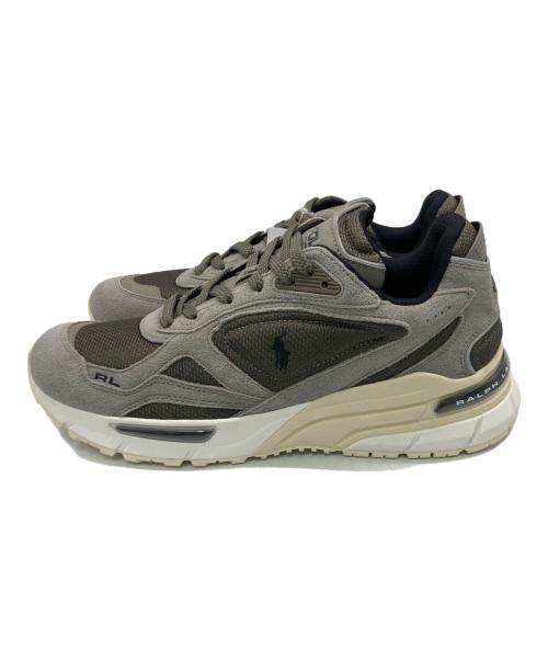 POLO RALPH LAUREN（ポロ・ラルフローレン）POLO RALPH LAUREN (ポロ・ラルフローレン) Trackster 275 Sneaker グレー サイズ:9.5D 未使用品の古着・服飾アイテム