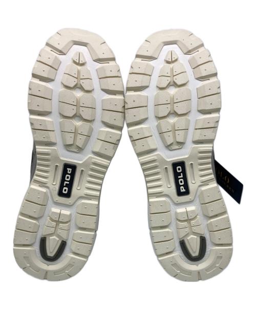 POLO RALPH LAUREN（ポロ・ラルフローレン）POLO RALPH LAUREN (ポロ・ラルフローレン) Trackster 275 Sneaker グレー サイズ:9.5D 未使用品の古着・服飾アイテム