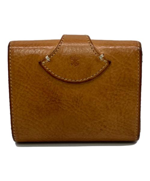 ARTS&SCIENCE（アーツアンドサイエンス）ARTS&SCIENCE (アーツアンドサイエンス) Jabara mini wallet ブラウン サイズ:実寸サイズをご参照下さい。の古着・服飾アイテム