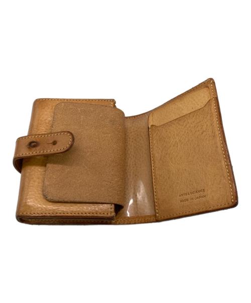 ARTS&SCIENCE（アーツアンドサイエンス）ARTS&SCIENCE (アーツアンドサイエンス) Jabara mini wallet ブラウン サイズ:実寸サイズをご参照下さい。の古着・服飾アイテム