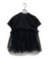 noir kei ninomiya (ノワール ケイ ニノミヤ) 切替カットソー ブラック サイズ:SIZE M：9000円