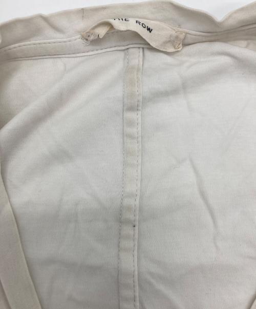 THE ROW（ザ ロウ）THE ROW (ザ ロウ) 長袖カットソー ホワイト サイズ:SIZE Mの古着・服飾アイテム