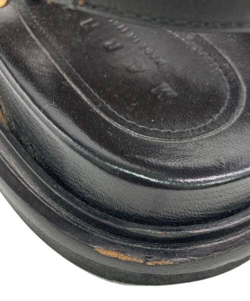 MARNI（マルニ）MARNI (マルニ) レザー クリスクロスサンダル ブラック サイズ:実寸サイズをご参照下さい。の古着・服飾アイテム