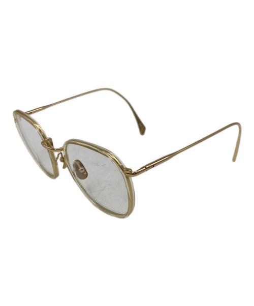 Kaleos（カレオス）Kaleos (カレオス) 眼鏡 ゴールド サイズ:52-21の古着・服飾アイテム