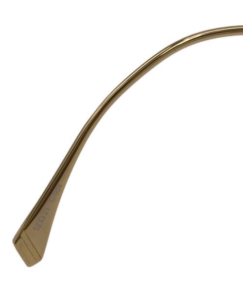 Kaleos（カレオス）Kaleos (カレオス) 眼鏡 ゴールド サイズ:52-21の古着・服飾アイテム