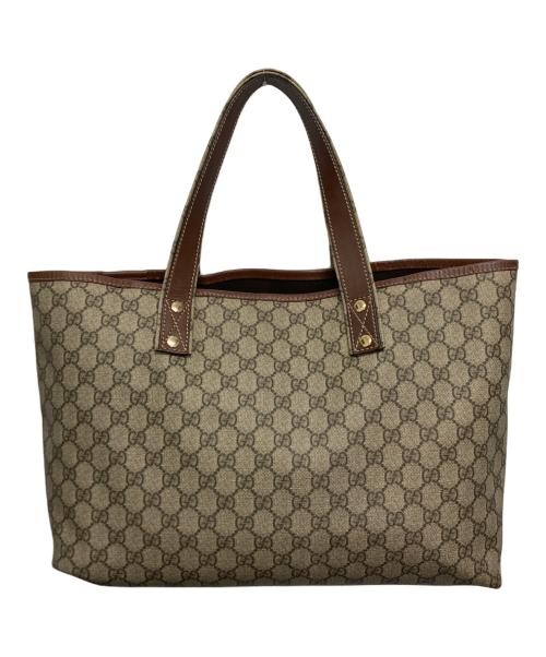 GUCCI（グッチ）GUCCI (グッチ) PVCレザートートバッグの古着・服飾アイテム