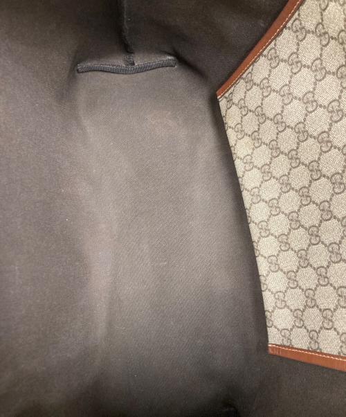 GUCCI（グッチ）GUCCI (グッチ) PVCレザートートバッグの古着・服飾アイテム