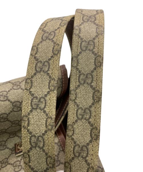 GUCCI（グッチ）GUCCI (グッチ) PVCレザートートバッグの古着・服飾アイテム