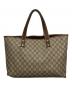 GUCCI (グッチ) PVCレザートートバッグ：45000円