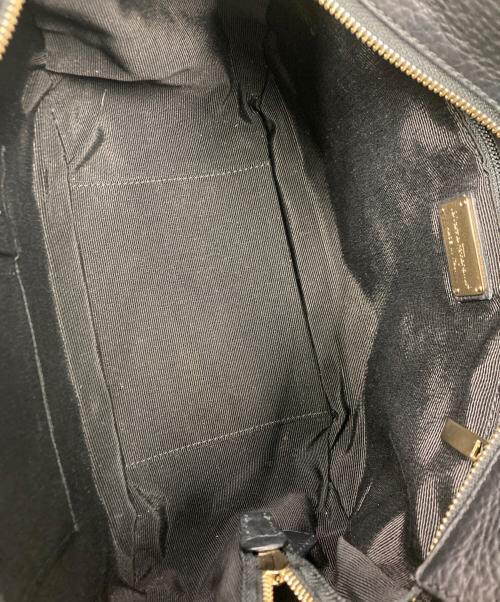 Salvatore Ferragamo（サルヴァトーレ フェラガモ）Salvatore Ferragamo (サルヴァトーレ フェラガモ) IZZIE ダブルガンチーニ レザートートバッグ ブラックの古着・服飾アイテム