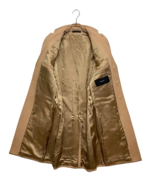 GIVENCHY（ジバンシィ）GIVENCHY (ジバンシィ) ウールカシミヤチェスターコート ベージュ サイズ:SIZE 46の古着・服飾アイテム