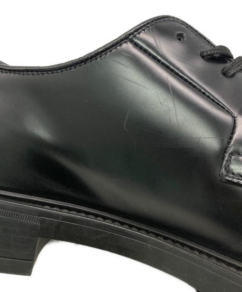PRADA（プラダ）PRADA (プラダ) ALLACCIATE レースアップシューズ ブラック サイズ:SIZE 6の古着・服飾アイテム