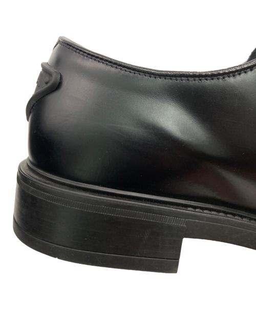 PRADA（プラダ）PRADA (プラダ) ALLACCIATE レースアップシューズ ブラック サイズ:SIZE 6の古着・服飾アイテム