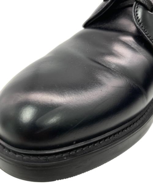 PRADA（プラダ）PRADA (プラダ) ALLACCIATE レースアップシューズ ブラック サイズ:SIZE 6の古着・服飾アイテム