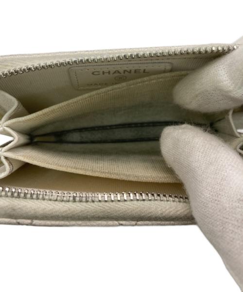 CHANEL（シャネル）CHANEL (シャネル) クラシックジップコインパース ホワイト サイズ:実寸サイズをご参照下さい。の古着・服飾アイテム