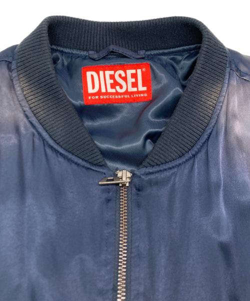 DIESEL（ディーゼル）DIESEL (ディーゼル) J-MARTEXブルゾン ネイビー サイズ:SIZE 46の古着・服飾アイテム