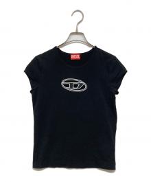 DIESEL（ディーゼル）の古着「半袖カットソー」｜ブラック