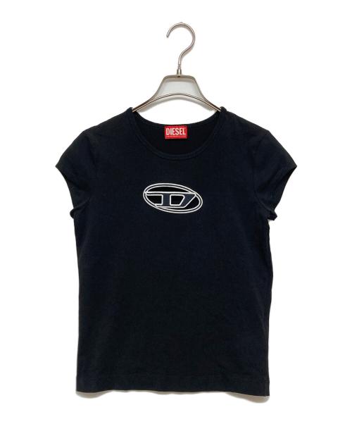 DIESEL（ディーゼル）DIESEL (ディーゼル) 半袖カットソー ブラック サイズ:SIZE Mの古着・服飾アイテム