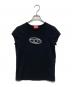 DIESEL（ディーゼル）の古着「半袖カットソー」｜ブラック