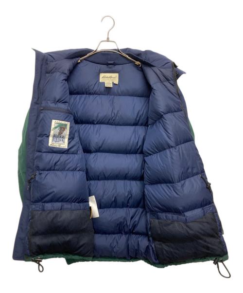 Eddie Bauer（エディーバウアー）Eddie Bauer (エディーバウアー) グースダウンジャケット グリーン サイズ:SIZE　Mの古着・服飾アイテム
