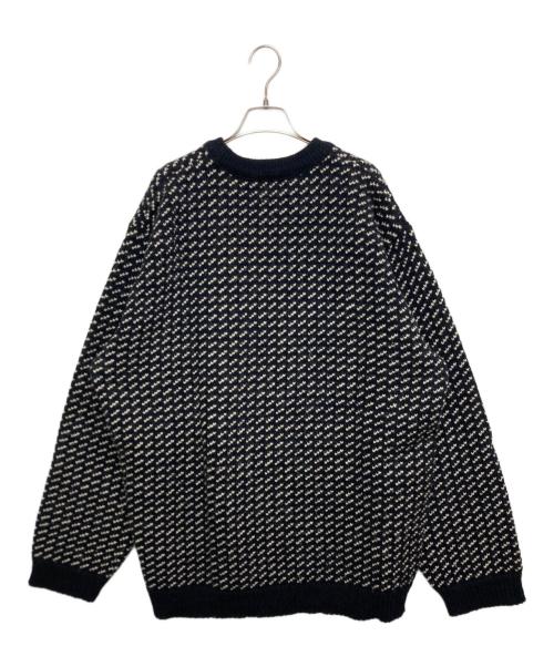 L.L.Bean（エルエルビーン）L.L.Bean (エルエルビーン) バーズアイニット ネイビー サイズ:SIZE XLの古着・服飾アイテム