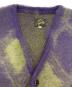 中古・古着 Needles (ニードルズ) MOHAIR CARDIGAN -ARGYLE パープル サイズ:SIZE　M：17000円