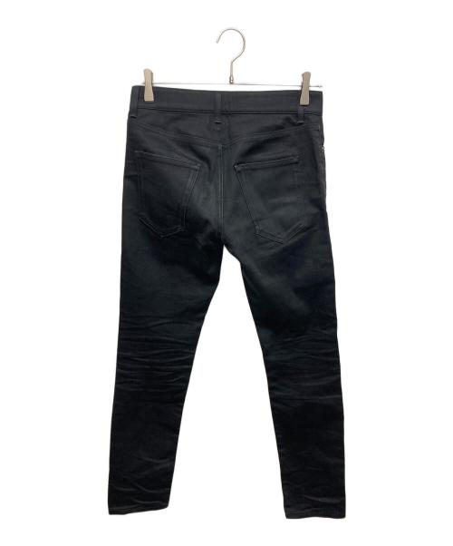 Saint Laurent Paris（サンローランパリ）Saint Laurent Paris (サンローランパリ) コーティングスキニーデニムパンツ ブラック サイズ:SIZE26の古着・服飾アイテム