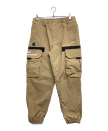 Aape BY A BATHING APE（エーエイプ バイ アベイシングエイプ）の古着「トラックパンツ」｜ベージュ