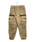 Aape BY A BATHING APE（エーエイプ バイ アベイシングエイプ）の古着「トラックパンツ」｜ベージュ