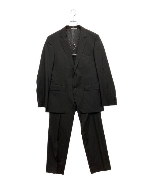 BOSS HUGO BOSS（ボス ヒューゴボス）BOSS HUGO BOSS (ボス ヒューゴボス) セットアップスーツ ブラック サイズ:38Rの古着・服飾アイテム
