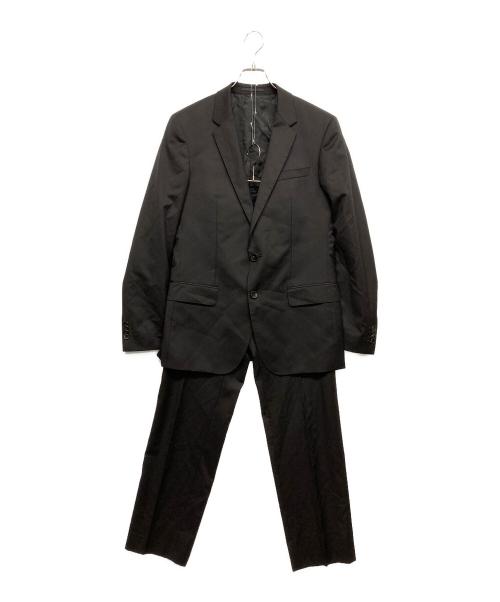 BOSS HUGO BOSS（ボス ヒューゴボス）BOSS HUGO BOSS (ボス ヒューゴボス) Guabello (グアベロ) セットアップスーツ ブラック サイズ:48の古着・服飾アイテム