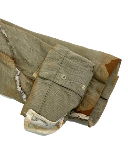 UNDERCOVER（アンダーカバー）UNDERCOVER (アンダーカバー) 目玉 レース デザインジャケット カーキ サイズ:SIZE 1の古着・服飾アイテム