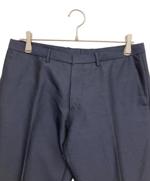 BOSS HUGO BOSS（ボス ヒューゴボス）BOSS HUGO BOSS (ボス ヒューゴボス) シルクウールセットアップスーツ ネイビー サイズ:48の古着・服飾アイテム