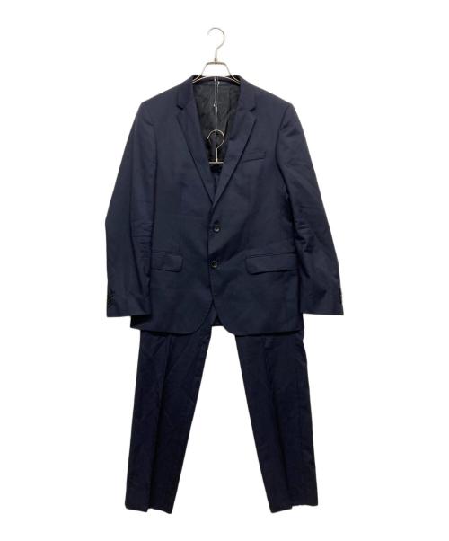 BOSS HUGO BOSS（ボス ヒューゴボス）BOSS HUGO BOSS (ボス ヒューゴボス) セットアップスーツ ネイビー サイズ:48の古着・服飾アイテム