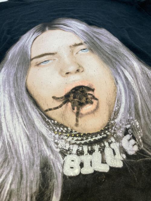 BILLIE EILISH（ビリー・アイリッシュ）BILLIE EILISH (ビリー・アイリッシュ) Tシャツ ブラック サイズ:SIZE XLの古着・服飾アイテム