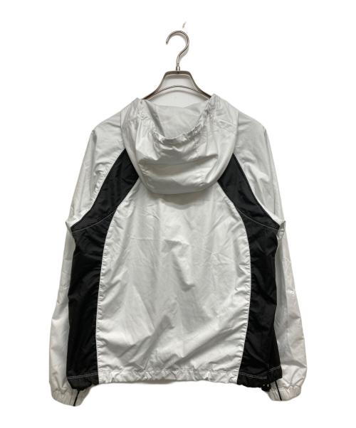 FUTUR ARCHIVE（フューチャーアーカイブビームス）FUTUR ARCHIVE (フューチャーアーカイブビームス) 2TONE SPORT BLOUSON/ナイロンジップパーカー ホワイト×ブラック サイズ:SIZE Sの古着・服飾アイテム