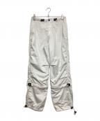 FUTURE ARCHIVEフューチャー アーカイブ）の古着「2WAY SPORT PANTS」｜アイボリー