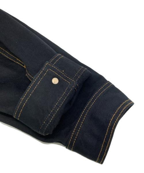 SUPREME（シュプリーム）Supreme (シュプリーム) Diamond Stitch Denim Chore Coat ブラック サイズ:SIZE Mの古着・服飾アイテム