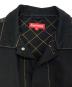 中古・古着 Supreme (シュプリーム) Diamond Stitch Denim Chore Coat ブラック サイズ:SIZE M：18000円