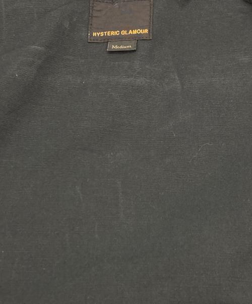 Hysteric Glamour（ヒステリックグラマー）Hysteric Glamour (ヒステリックグラマー) DEATH ワークジャケット ブラック サイズ:SIZE Mの古着・服飾アイテム